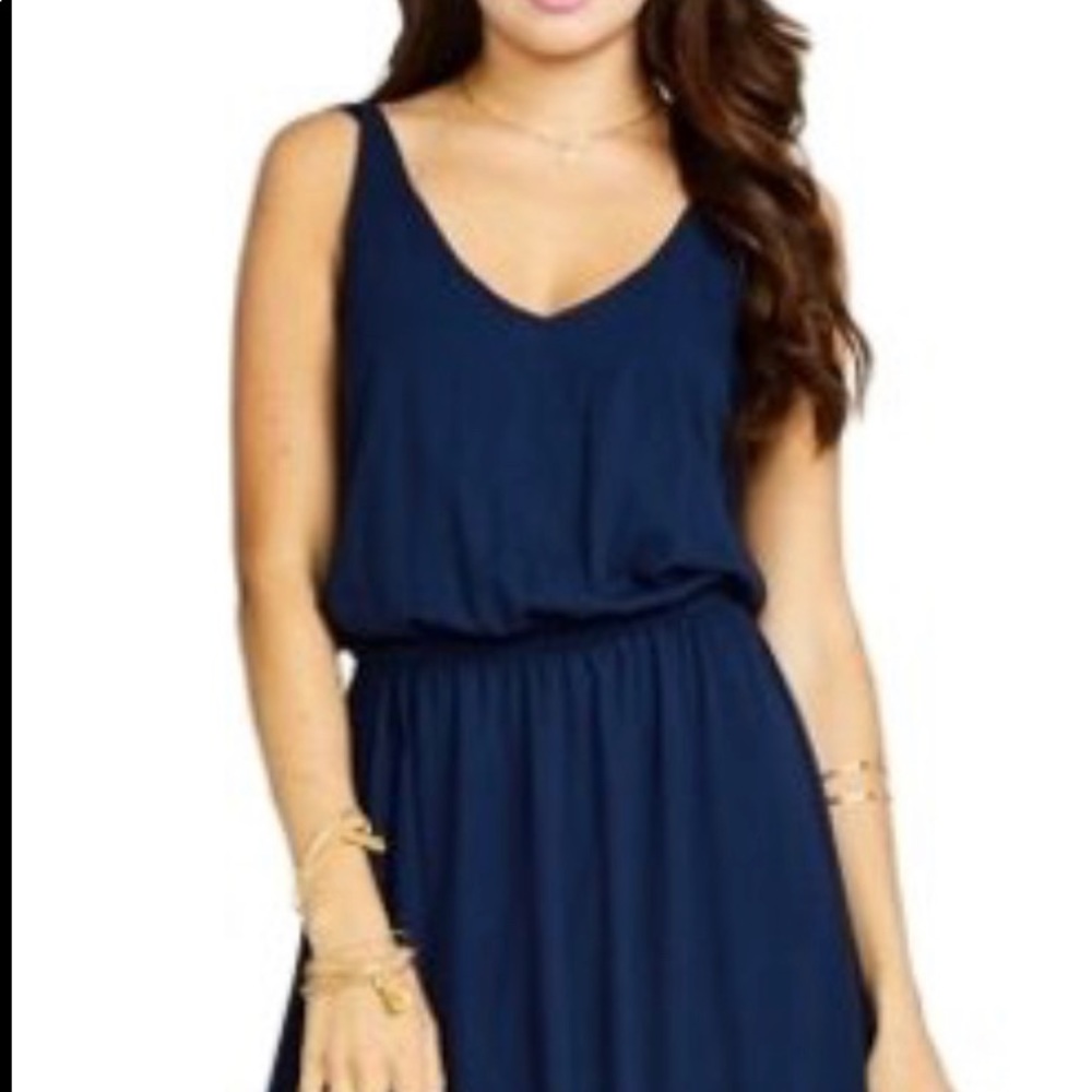 SMYM kendall blue maxi dress sz- xs